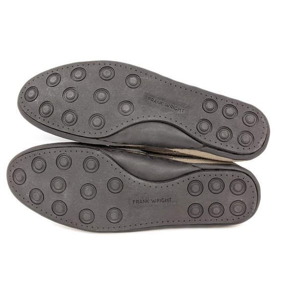 NEW Frank Wright Tan Suede St Lucia Casual Derby's - Picture 6 of 7